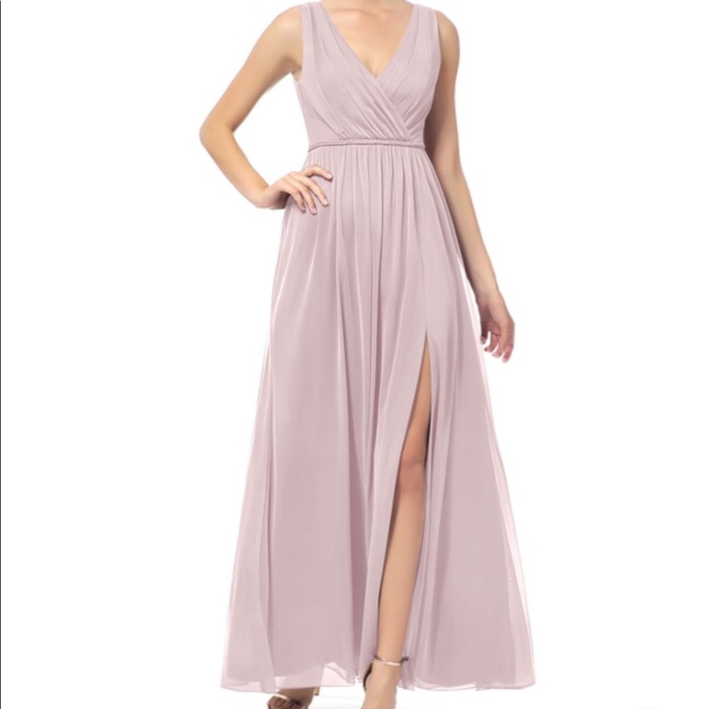 Light purple bridesmaid dress